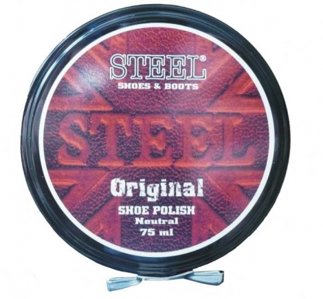 Neutrálny krém na topánky STEEL - 