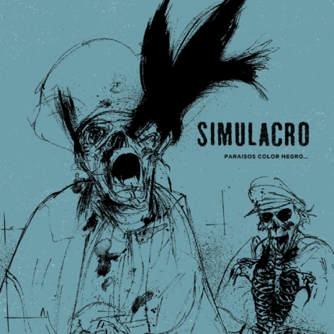 Simulacro - Paraísos Color Negro... (LP)