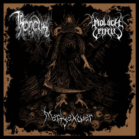 Throneum / Moloch Letalis - Martyaxwar (CD)