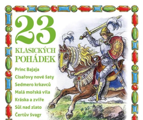 Various:  23 klasických pohádek - MP3-CD - CD