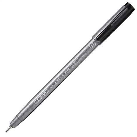 COPIC Multiliner černý 0,8mm - 