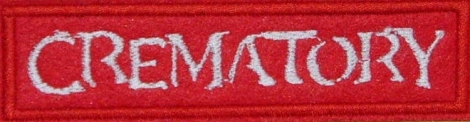 CREMATORY - Biele logo