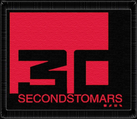 30 SECONDS TO MARS 01 - Štvorcové logo kapely